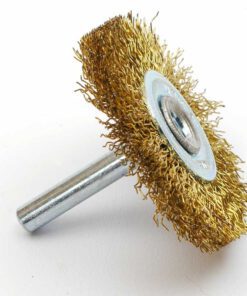 wheel brush with shank