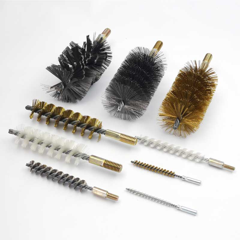 tube brushes with thread